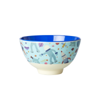 Space Print Small Melamine Bowl Rice DK